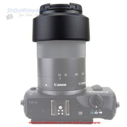 thumbnail Hood for Canon ET-54B (eos-M 55-200 stm) - 1