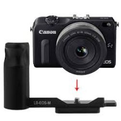 thumbnail khung thép qvick plate L bracket for canon EOS-M - 2