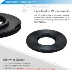 thumbnail Auto lens cap for lens Sony 16-50 28-60 - 3