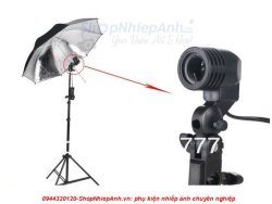 thumbnail Bracket gắn dù +đuôi đèn e27 - 1