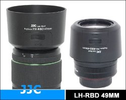 thumbnail Hood for pentax PH-RBD 49 (50-200 wr) - 2