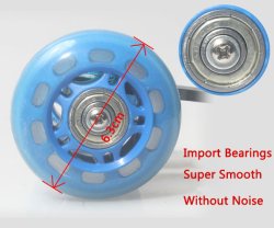 thumbnail Dolly 4 bánh xe có bạc đạn size mini - 3