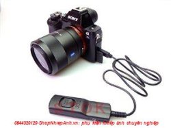 thumbnail dây bấm mềm phơi sáng remote JJC MA-F2 Sony A7 series, A6300 A6400 ZVE10... - 1