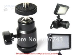 thumbnail mini Ballhead with hotshoe flash - 2