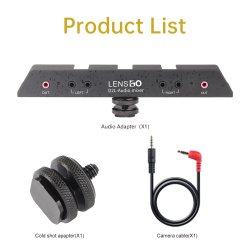 thumbnail Audio mixer adapter Lensgo D2L - 4