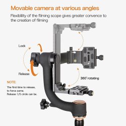 thumbnail BallHead Gimbal Head Q45 - 6