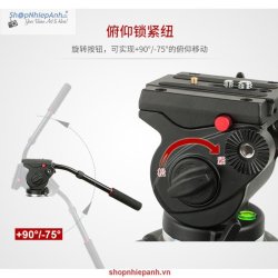 thumbnail Ballhead Jieyang 0607H plate tiêu chuẩn manfrotto - 1