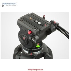 thumbnail Ballhead Jieyang 0607H plate tiêu chuẩn manfrotto - 2