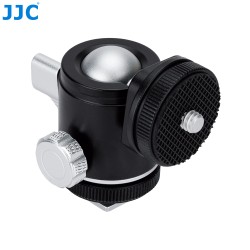 thumbnail Ballhead JJC BH-SM1  có 2 đế shoe  mini metal - 4