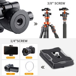 thumbnail Ballhead K&F concept BH-28L (KF31.023V1) - 2