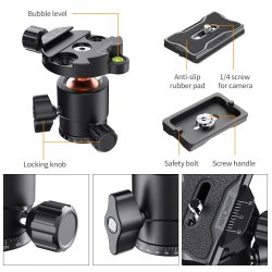 thumbnail Ballhead K&F concept BH-25 - 6