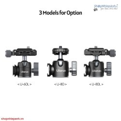 thumbnail Ballhead Ulanzi U-80L arca-swiss shoe - 2