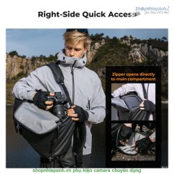 thumbnail Balo K&F concept Backpack 40L Star Wander 01 Black (KF13.207V1) - 3