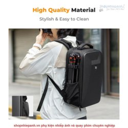 thumbnail Balo K&F concept Backpack Front HardShell KF13.134 22L Black - 4