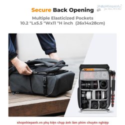 thumbnail Balo K&F concept Backpack KF13.066V14 Urban Wander 02 20L - 3