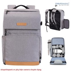 thumbnail Balo K&F concept Backpack KF13.104V1 Nature Wander XÁM 22L