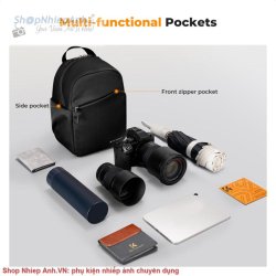 thumbnail Túi K&F concept Sling bag KF13.171V2 Urban Wander Black U08 5L - 0