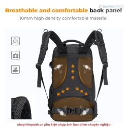 thumbnail Balo K&F concept Backpack KF13.178 Nature Wander 08 32L (Grey) - 2