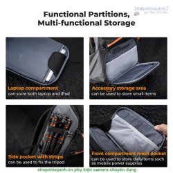 thumbnail Balo K&F concept Backpack KF13.180 Star Wander 03 25L - 1