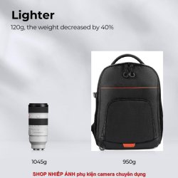 thumbnail Balo K&F concept Backpack KF13.205 Nature Wander 05 Black 18L - 4