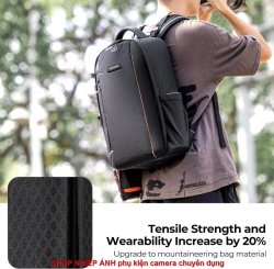 thumbnail Balo K&F concept Backpack KF13.205 Nature Wander 05 Black 18L - 6