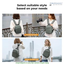 thumbnail Balo K&F concept Backpack KF13.301V1 Green 5L - 7