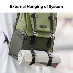 thumbnail Balo K&F Concept KF13.087AV2 Urban Wander 01 army green 20L - 2