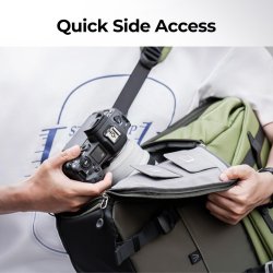 thumbnail Balo K&F Concept KF13.087AV2 Urban Wander 01 army green 20L - 0