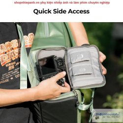 thumbnail Balo K&F Concept KF13.087AV9 Urban Wander 01 Light Green 20L - 4