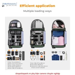 thumbnail Balo K&F concept KF13.141V3 Green 10L - 1