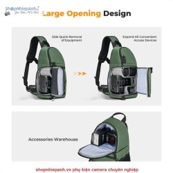 thumbnail Balo K&F concept KF13.141V3 Green 10L - 4