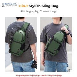 thumbnail Balo K&F concept KF13.141V3 Green 10L - 2