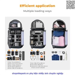 thumbnail Balo K&F concept KF13.141V4 10L Dark Blue - 2