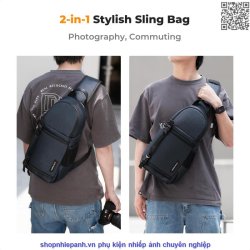 thumbnail Balo K&F concept KF13.141V4 10L Dark Blue - 1