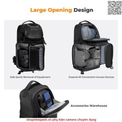 thumbnail Balo K&F concept Sling bag Backpack KF13.176 Urban Wanderer U02 10L - 2