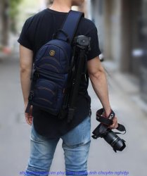 thumbnail Balo Máy Ảnh Baroca Đeo Chéo Kamara - 5