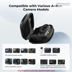 thumbnail Bao chống shock DJI Osmo Action 6/3/4/5 Pro K&F CONCEPT Carrying EVA Case (KF13.1303) - 1