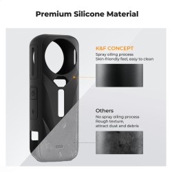 thumbnail Bao silicon bảo vệ Insta360 X5  K&F concept for  (KF31.188) - 3