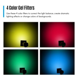 thumbnail Barn door Godox BD-04 - 0