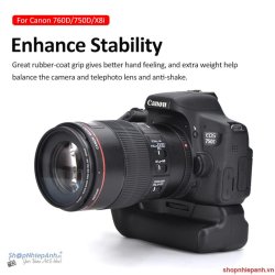 thumbnail Battery Grip Kingma BG-E18 KingMa BG-E18 for Canon 750D 760D X8i T6S T6i - 1