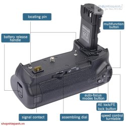 thumbnail Battery Grip Kingma BG-E22 for canon EOS R - 1