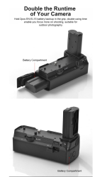 thumbnail Battery Grip Kingma MB-N10 for nikon Z6 Z7 Z5 - 3