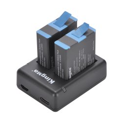 thumbnail Bộ 1 pin và sạc kép Kingma for Gopro Hero 9 10 11 12