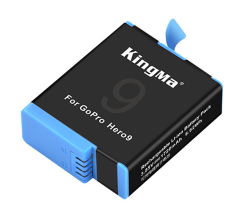 thumbnail Bộ 2 pin và sạc kép Kingma for Gopro Hero 9 10 11 12 - 0