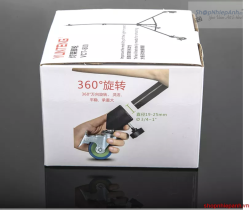 thumbnail Bộ 3 Bánh xe chân đèn Tripod Yunteng VCT-800 - 4