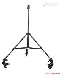 thumbnail Bộ 3 Bánh xe chân đèn Tripod Yunteng VCT-800 - 2