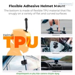 thumbnail Bộ 3 món dán bề mặt phẳng/cong siêu dính đa năng ốc 1/4 K&F concept (KF31.054) - 0