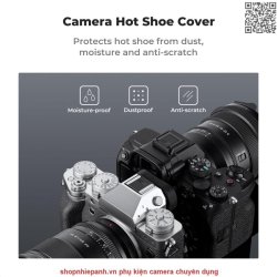 thumbnail Bộ 6 miếng che hot shoe Camera K&F concept Cover for Canon Nikon Panasonic Fujifilm Olympus Pentax Sigma - 1