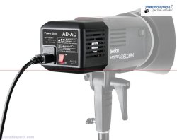 thumbnail Bộ chuyển đổi điện AD-AC cho đèn godox AD600BM SLB60W - 1
