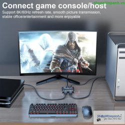 thumbnail Bộ chuyển đổi HDMI Kingma 8K Bi Directional Switcher và Splitter - 5